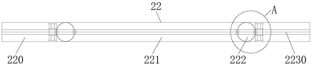 A retail display device that realizes cloth laying based on cloth conveying