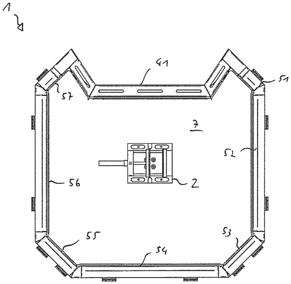 Suction table with workpiece support for workpiece to be supported