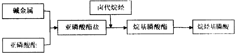 Process for producing alkyl phosphonic acid