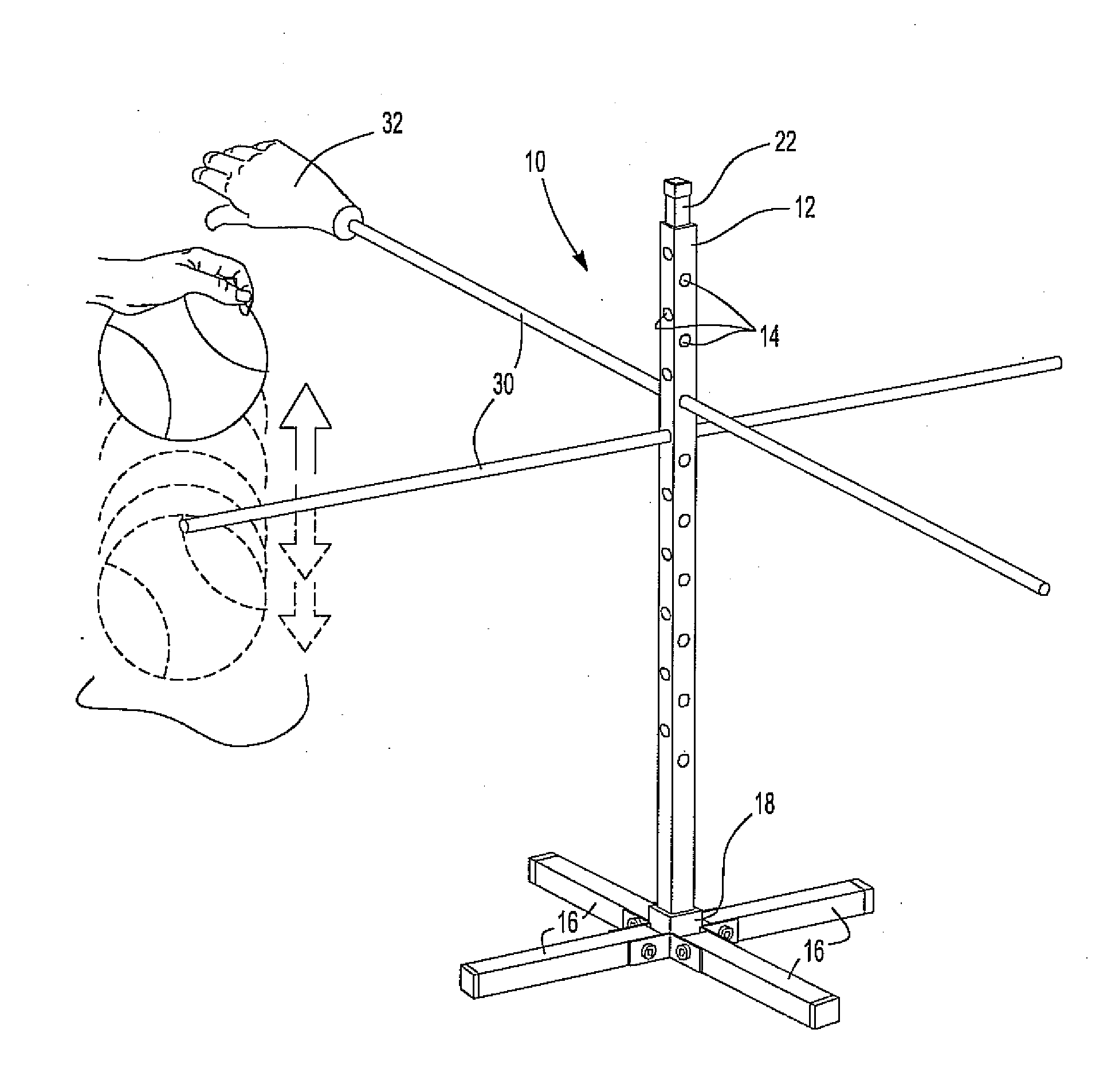 Basketball training device