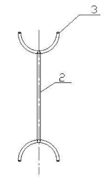 Gear type double selection transmission device