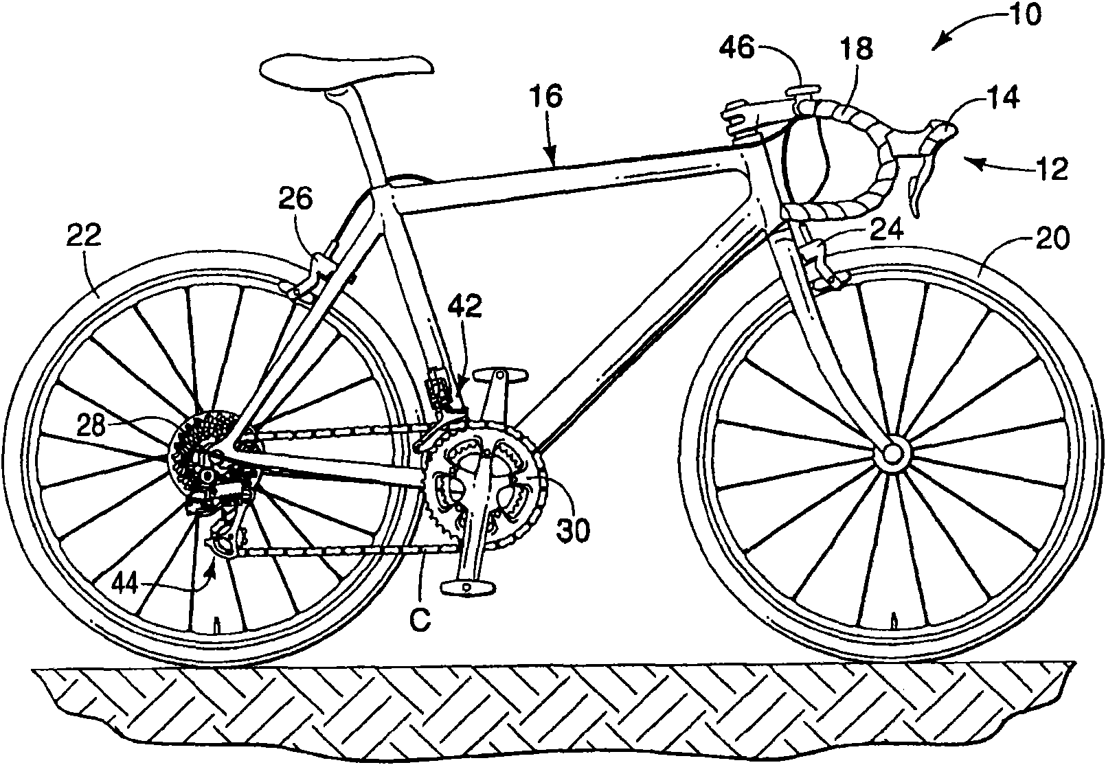 Wireless bicycle communication device