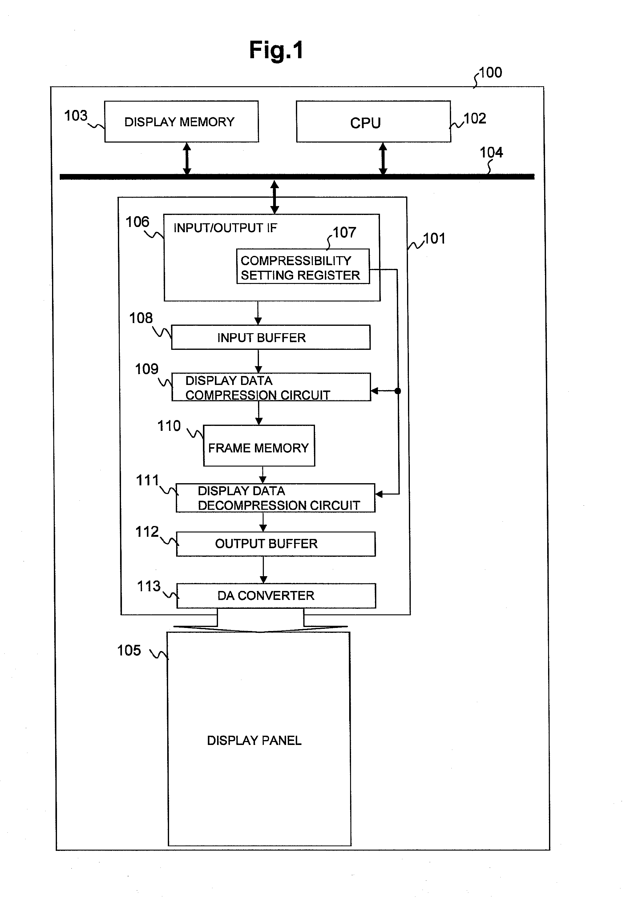 Display device and driving circuit thereof