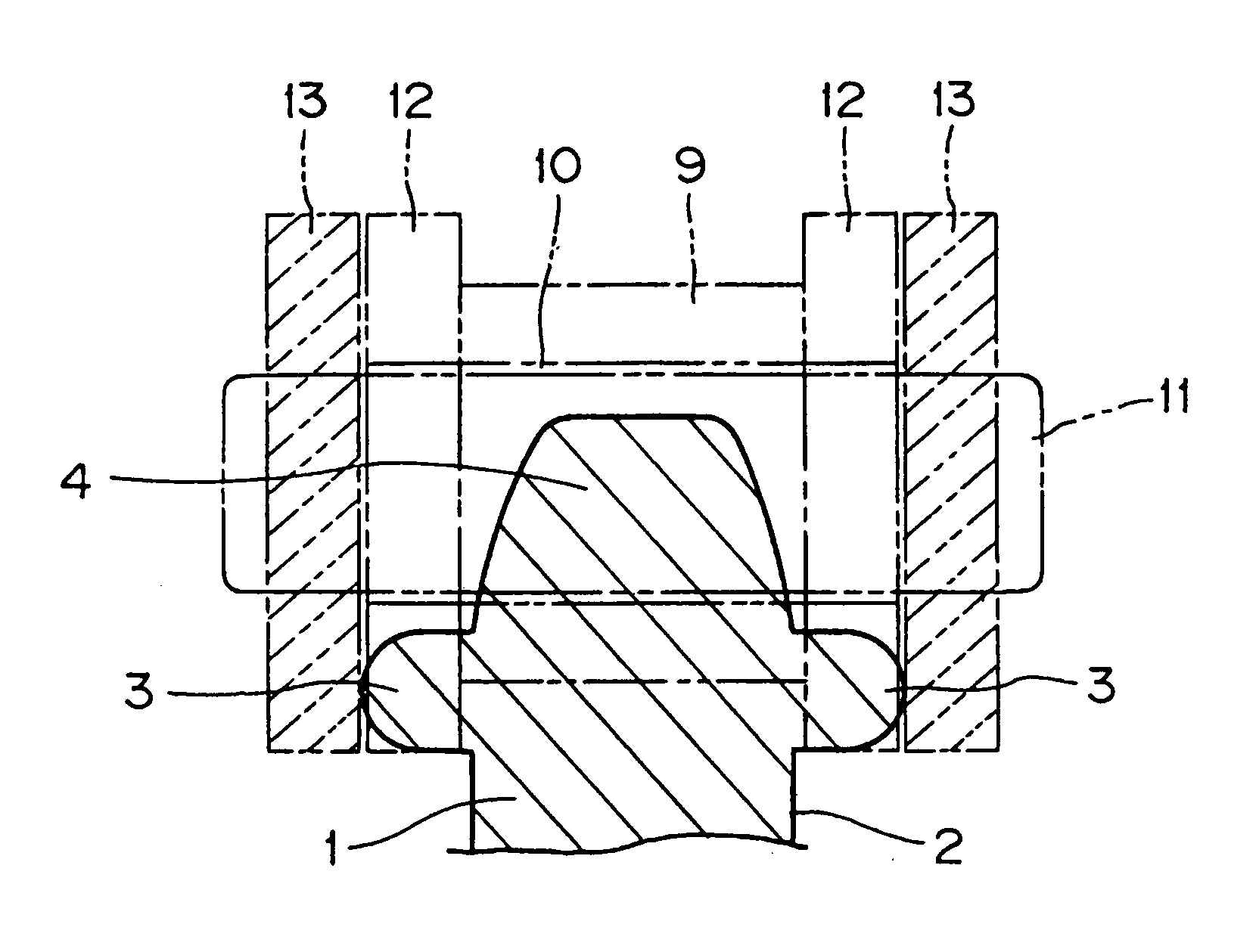 Sintered sprocket with protrusions