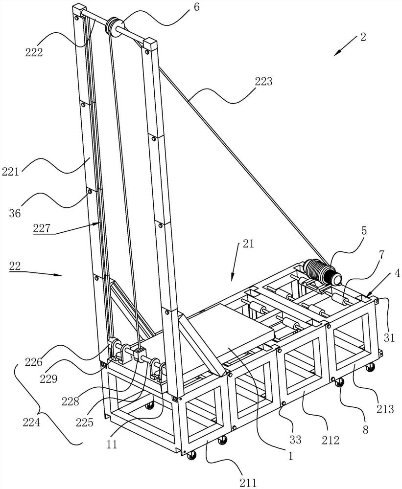 Construction method for rapidly mounting ALC plate