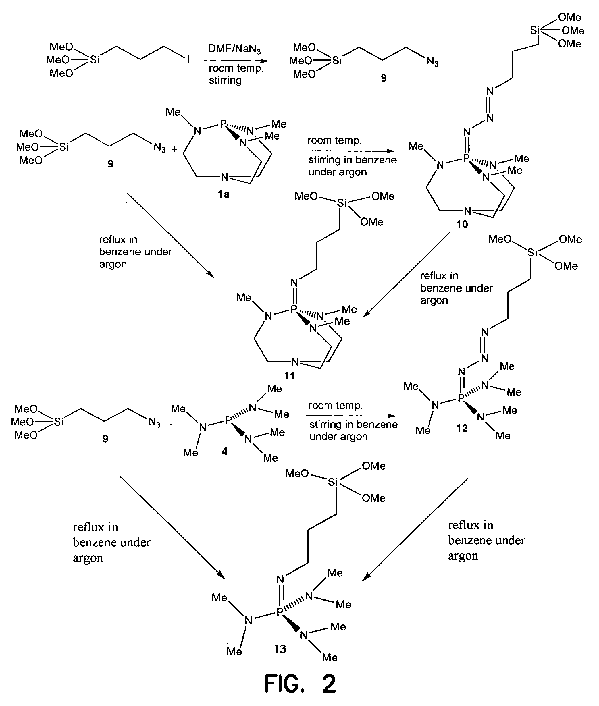 Immobilized iminophosphatranes useful for transesterification