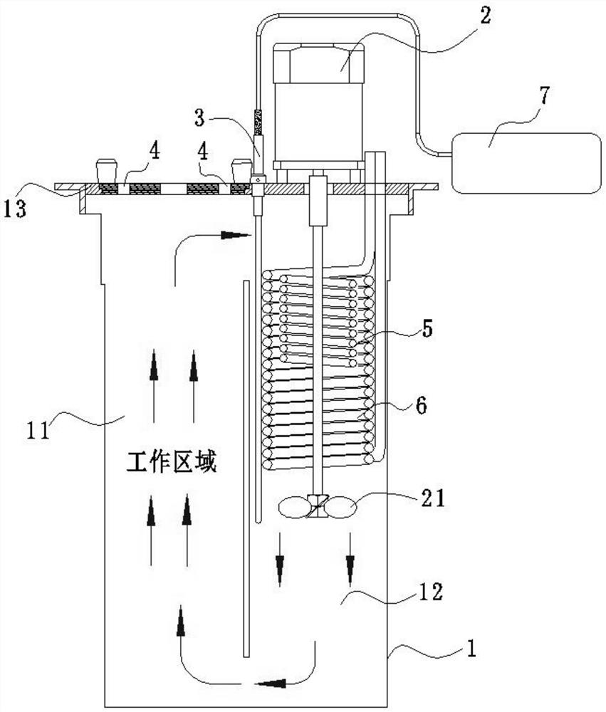 A constant temperature oil tank and calibration method for a door and window thermal insulation performance detection device