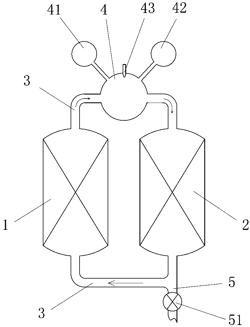 Entropy circulating engine