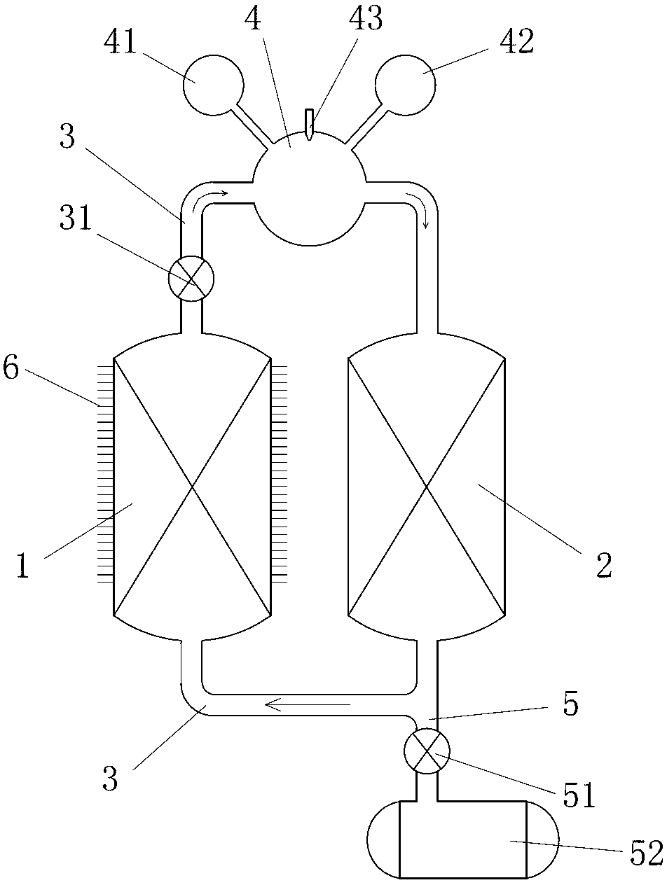 Entropy circulating engine