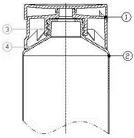 Cosmetic hose compact in structure