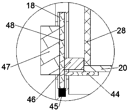 Uniform smearing device for skin care cosmetics