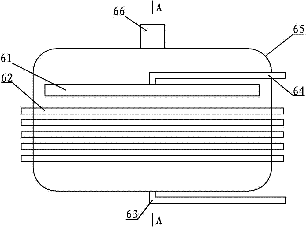 Flowing phase change and energy storage falling film evaporative heat exchange device