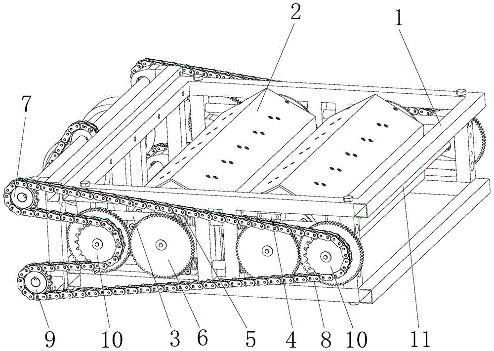 A kind of edge roller crusher