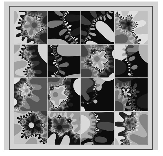 Generation method of printed fabric patterns based on generalized Mandelbrot set