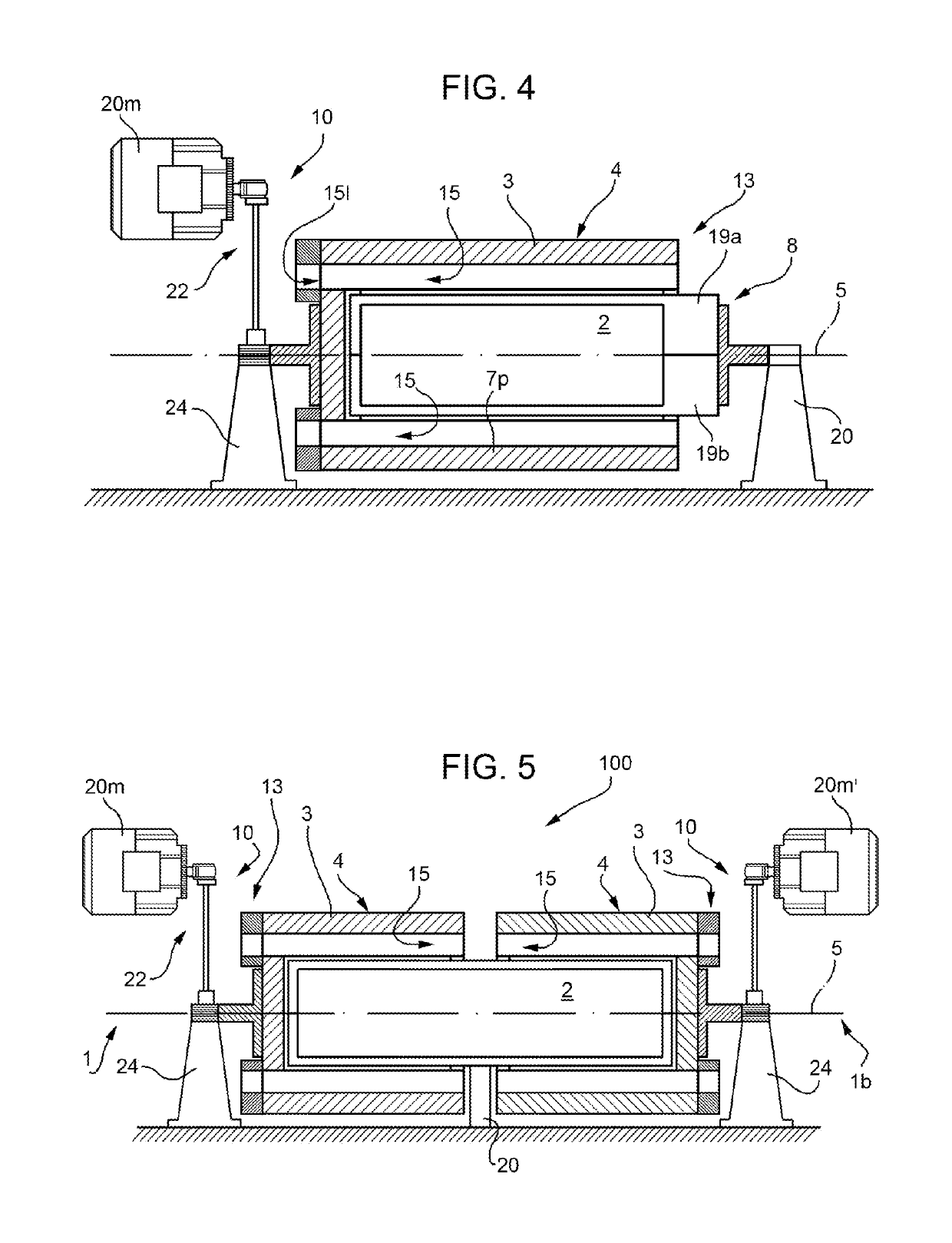 Device for induction heating of a billet