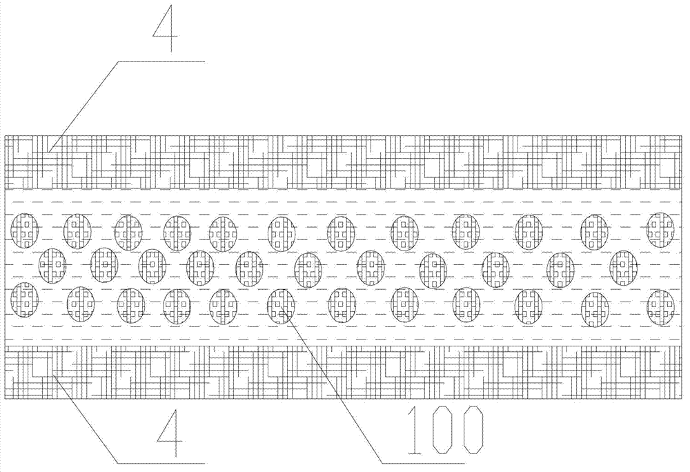 Vacuum insulation panel of phase change material and glass fiber composite core material and preparation method thereof