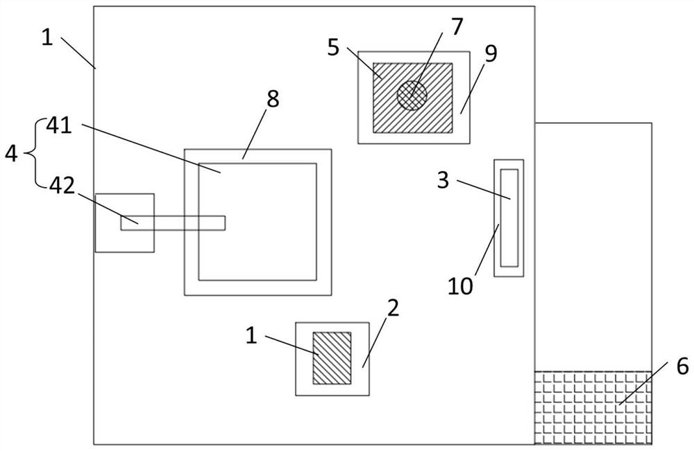 Air purification simulation demonstration device and use method thereof