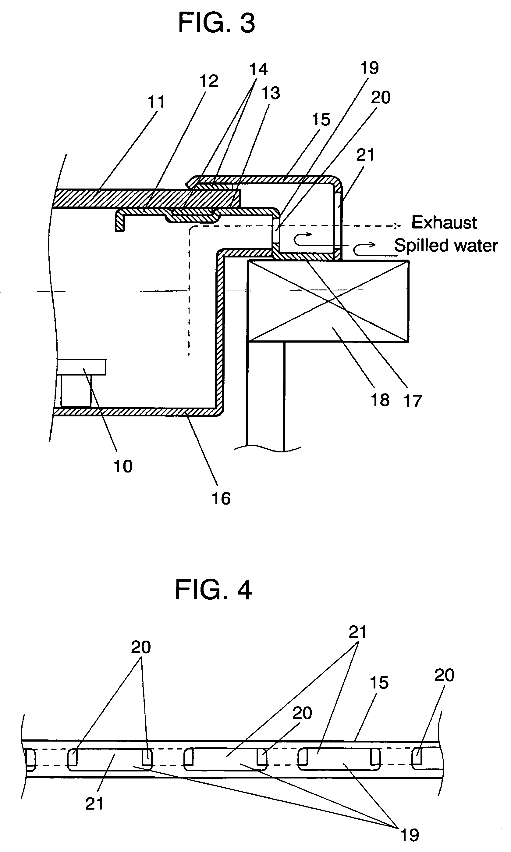 Built-in type heating cooking device