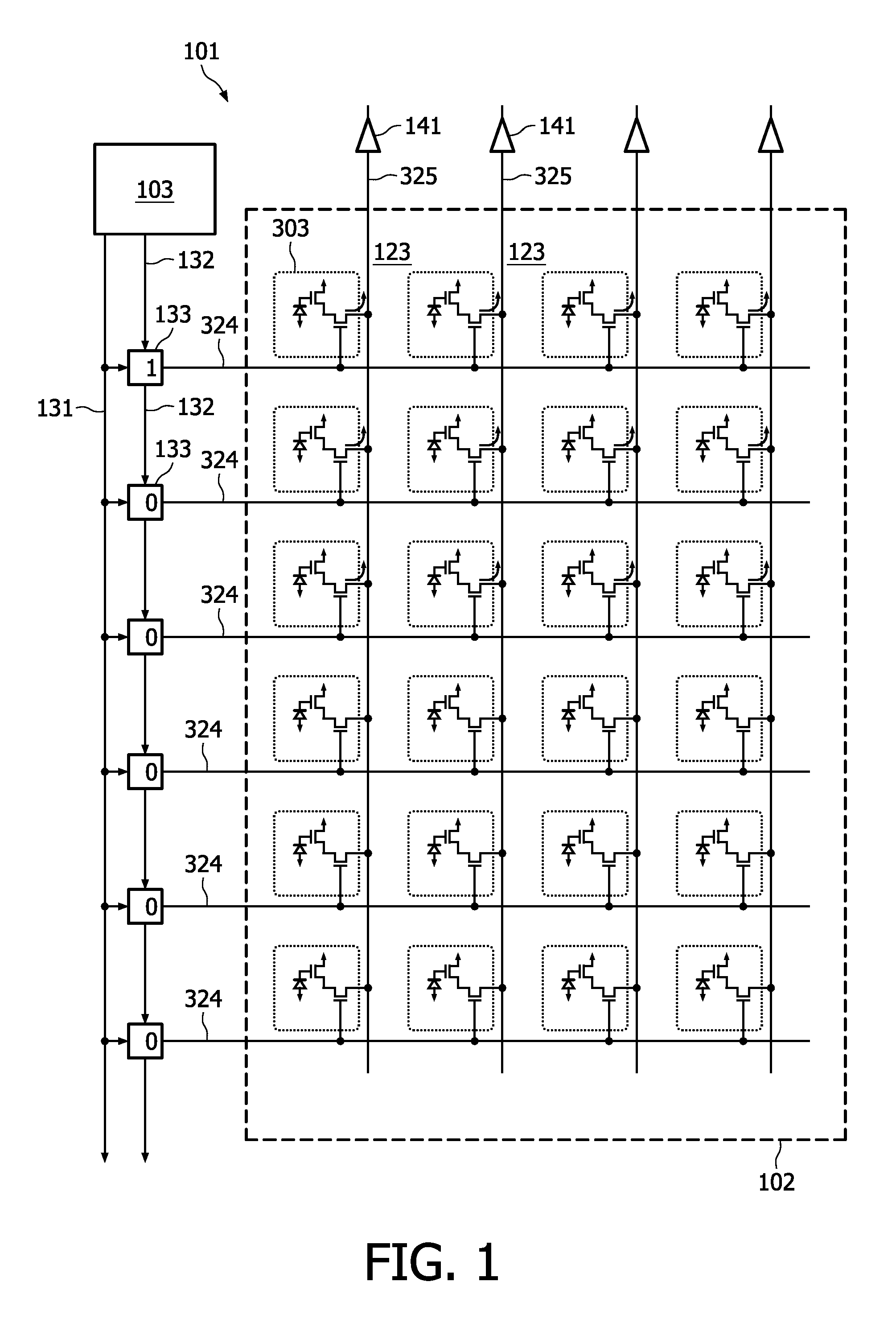 Suppression of direct detection events in X-ray detectors