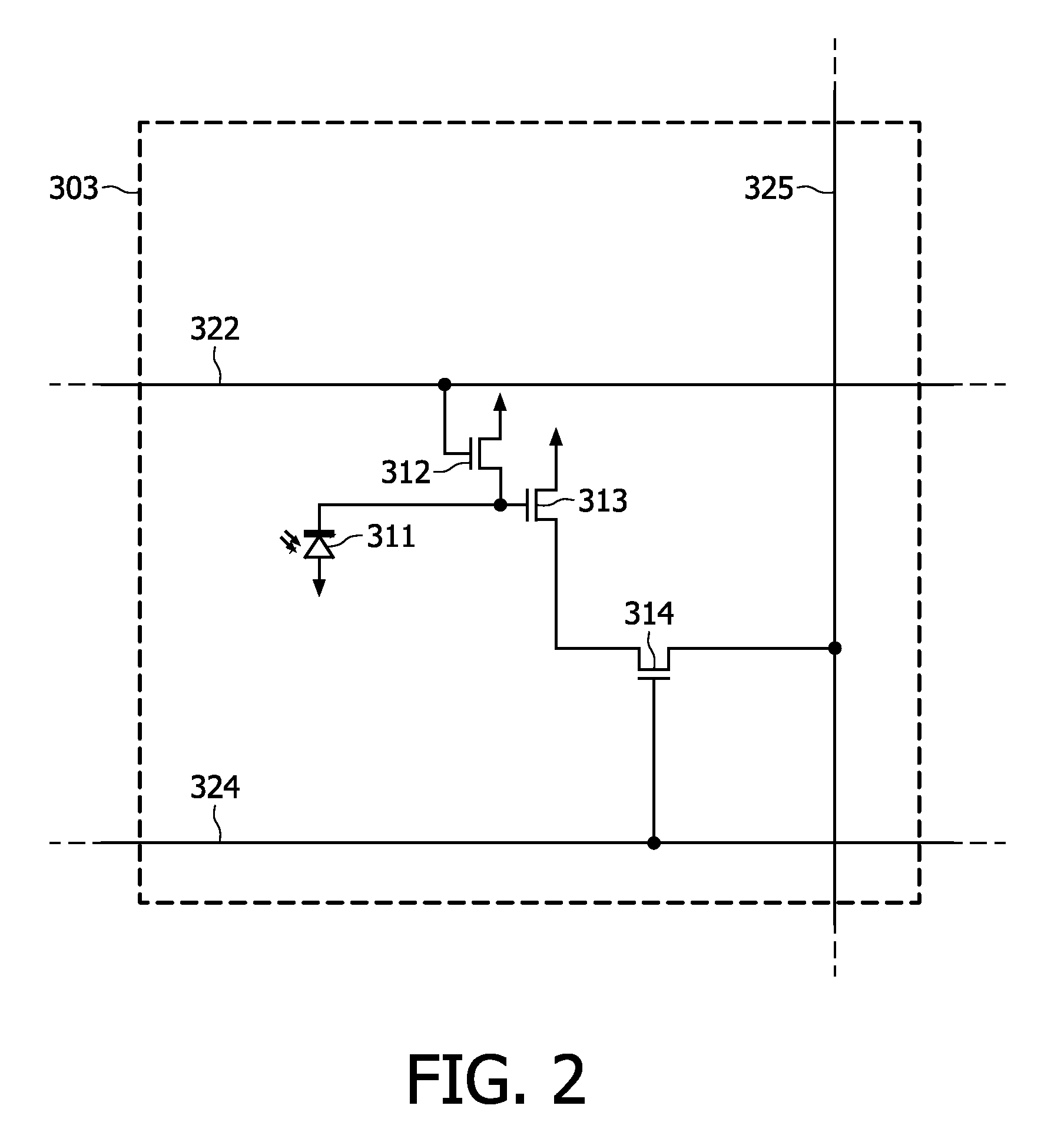 Suppression of direct detection events in X-ray detectors