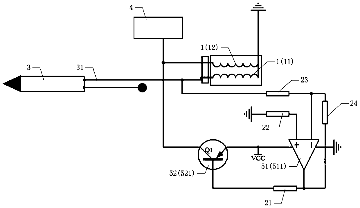Control circuit and stove