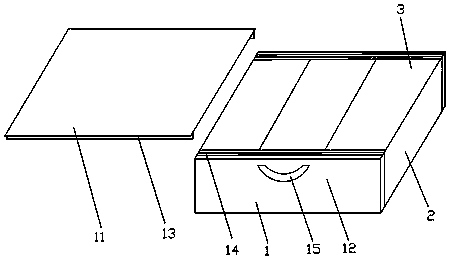 Dampproof tea packing box