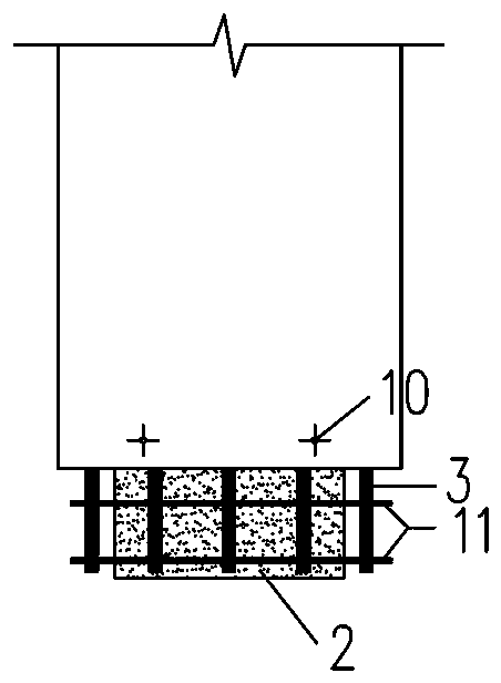 Exposed inverted steel bar grouting sleeve prefabricated concrete column and construction method thereof
