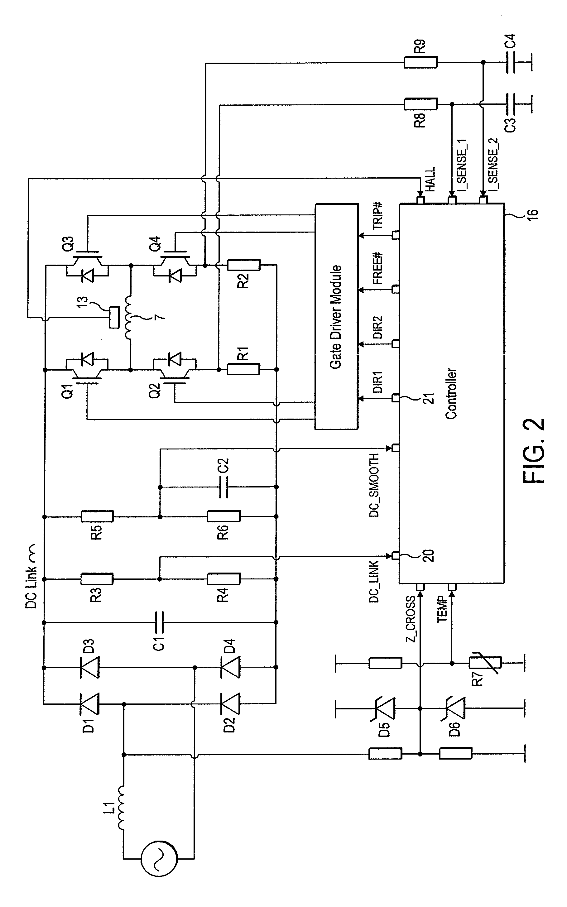 Control of a brushless motor