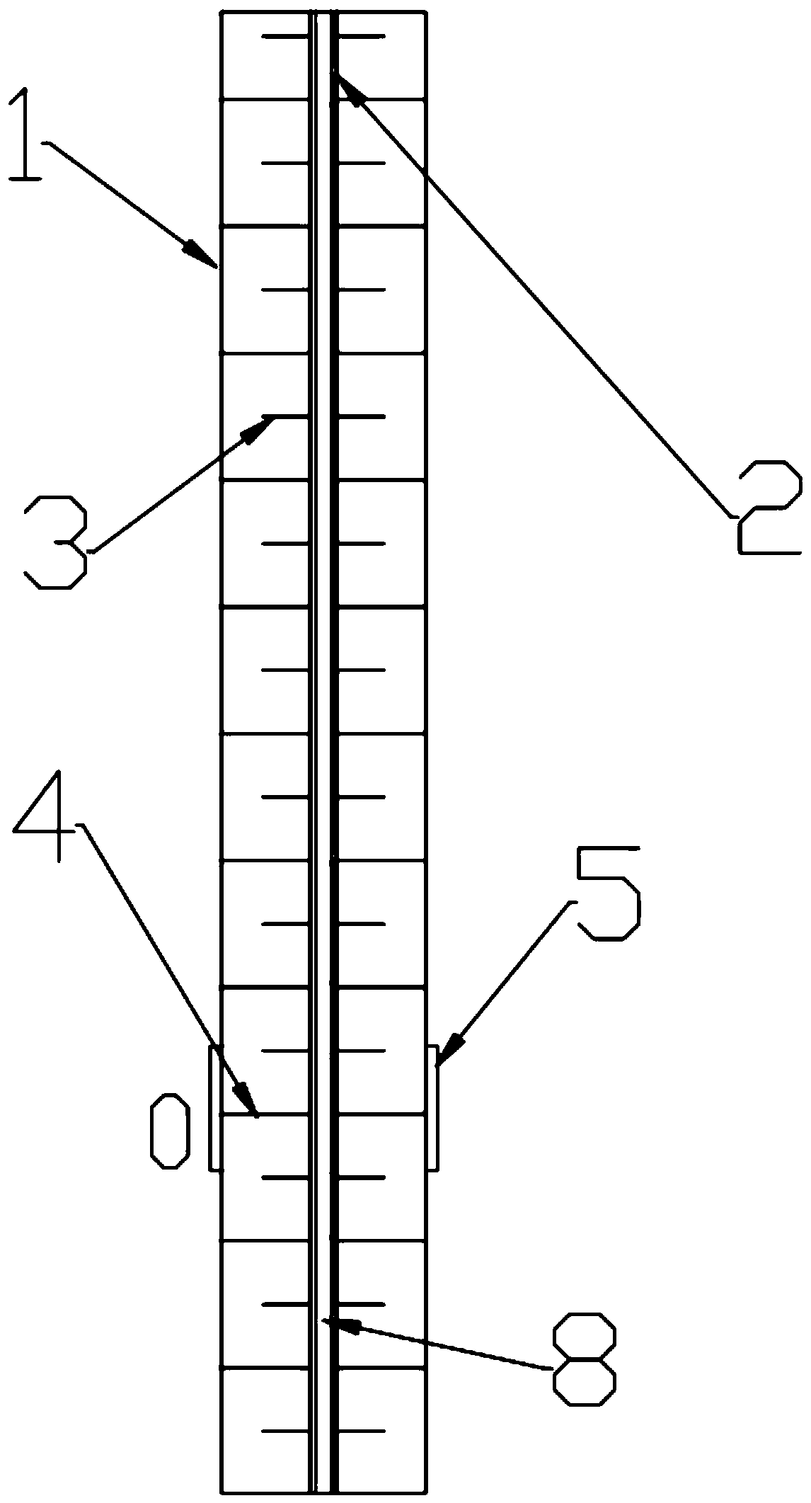 Novel central vein pressure measuring ruler