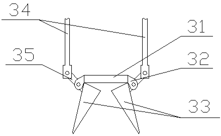 Continuous dibbling method and continuous dibbling mechanism for garlic