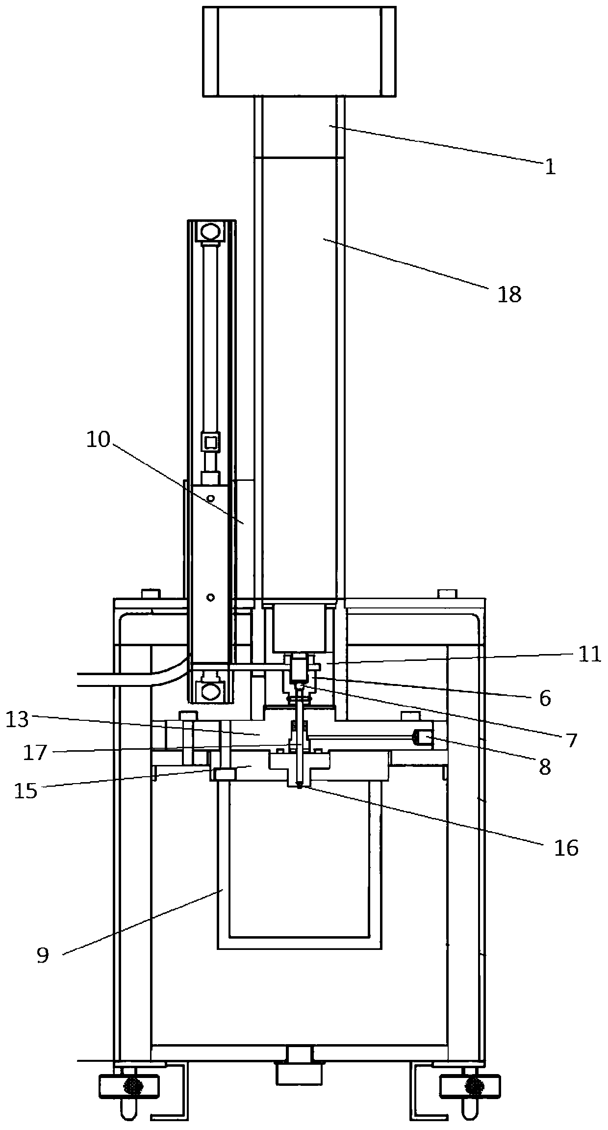 Spraying device having electric cylinder needle valve with controllable speed