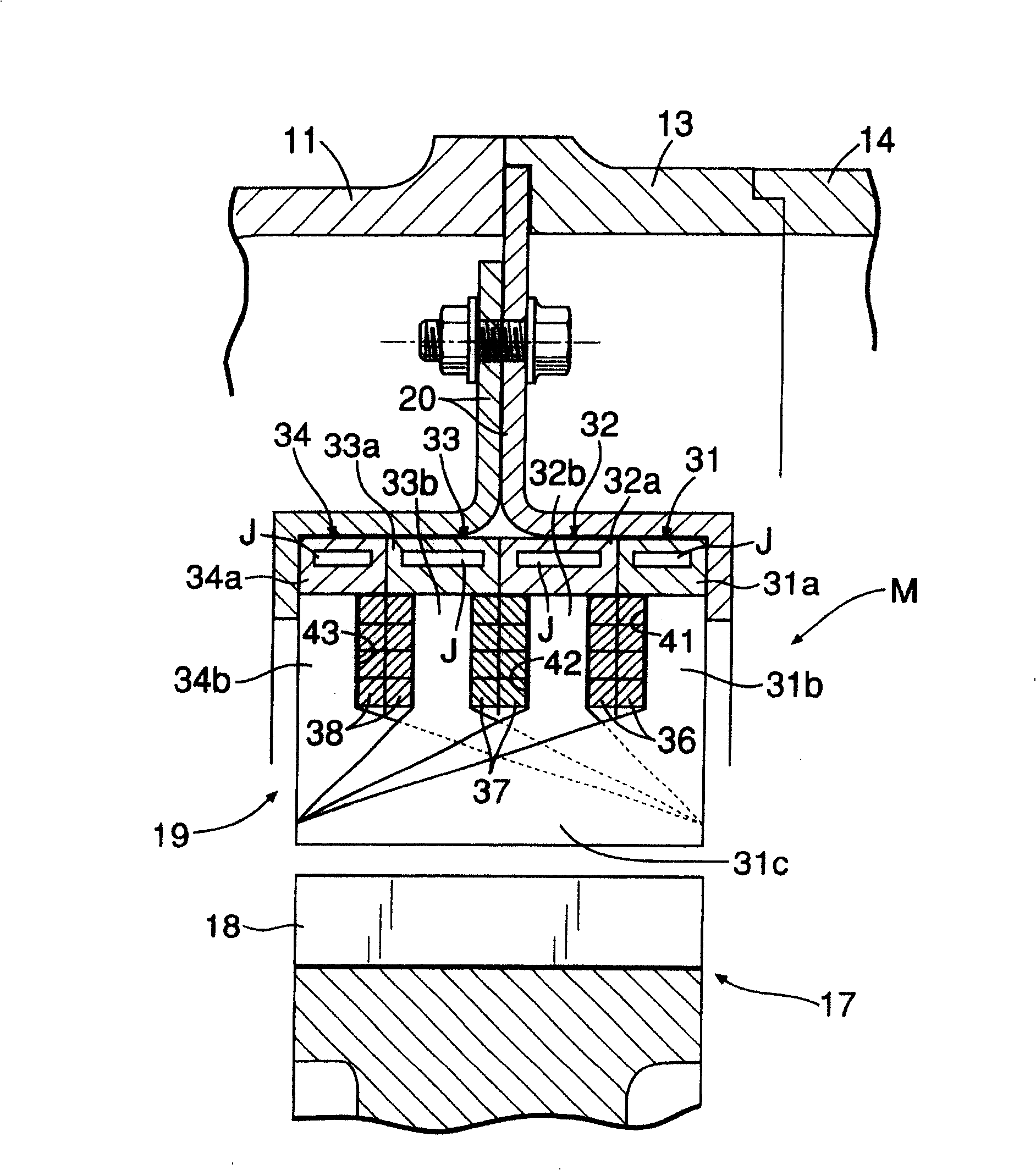 Stator of claw-pole shaped motor