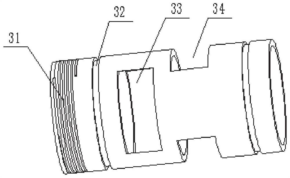 Suction tube and suction system for continuous negative pressure in oral cavity