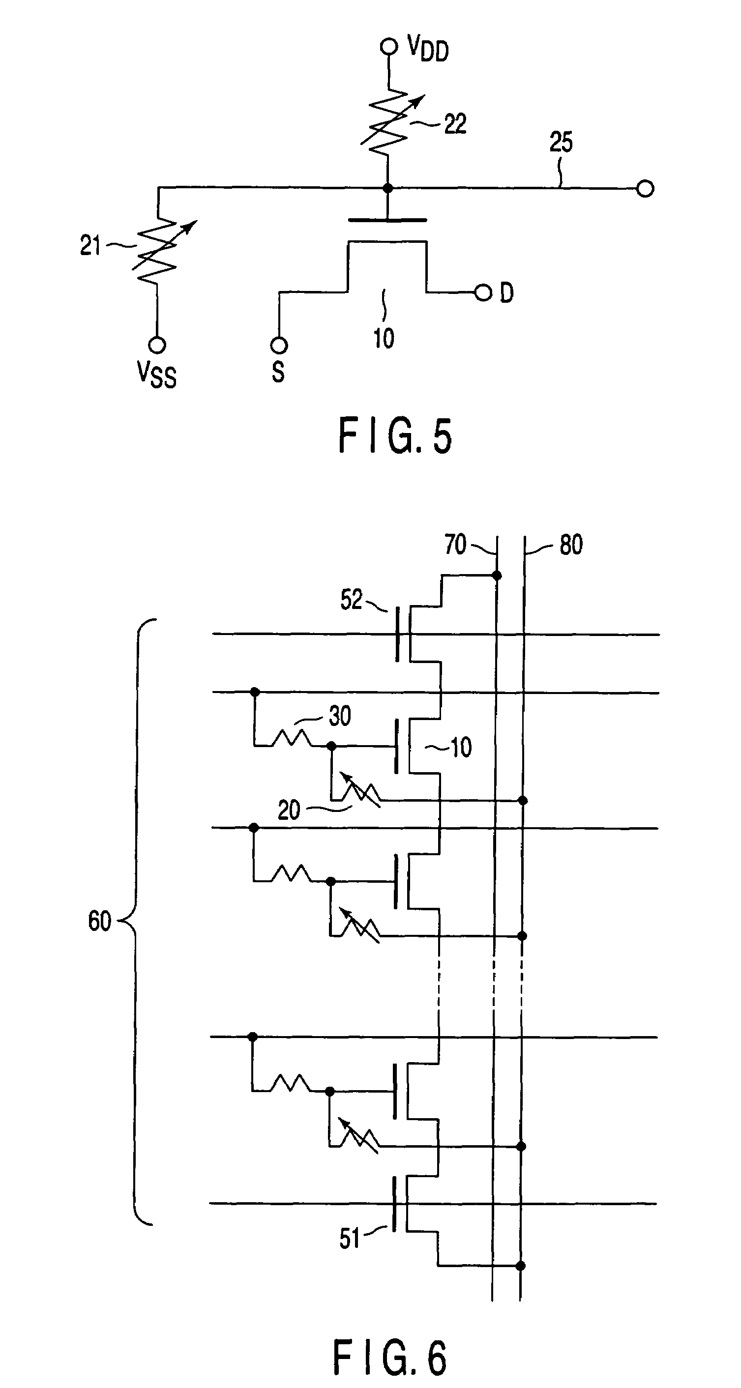 Semiconductor memory element and semiconductor memory device
