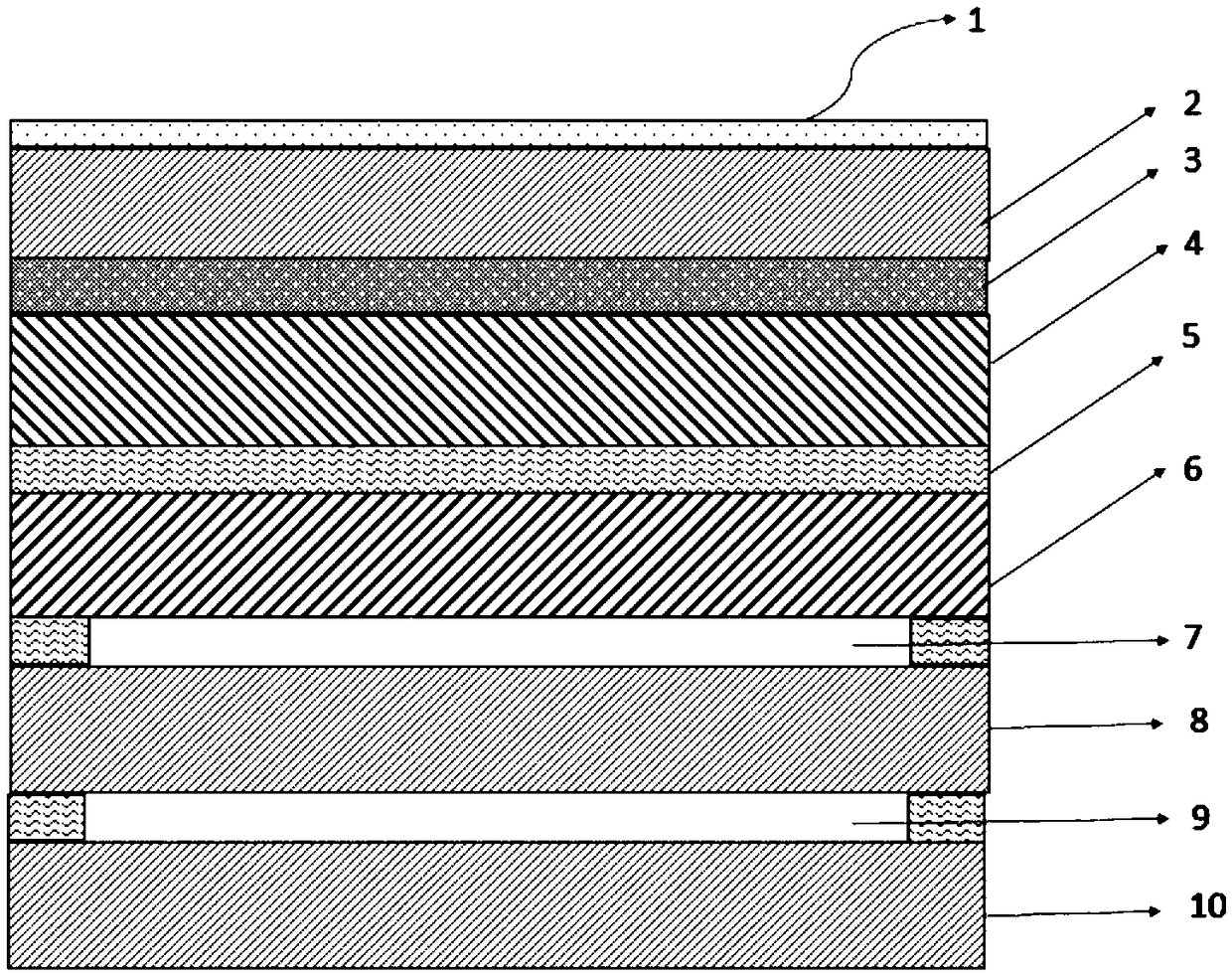 Bullet-proof glass and preparation method thereof