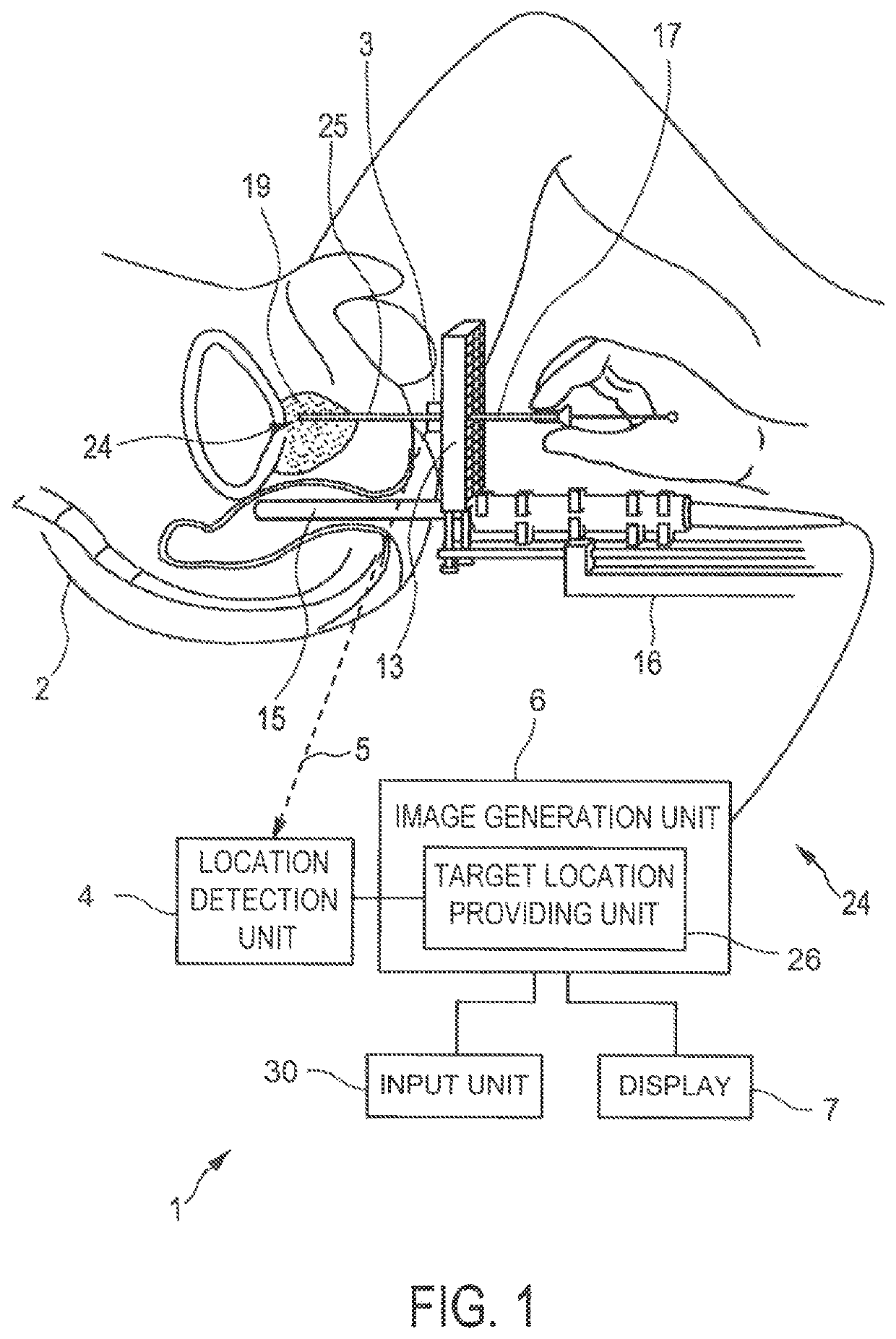 Imaging apparatus for brachytherapy or biopsy