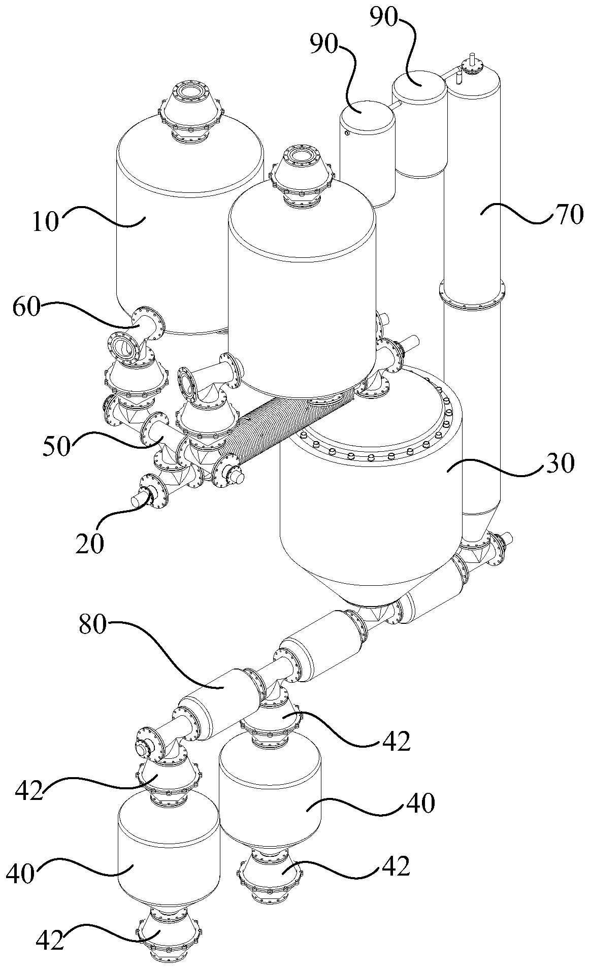 Biomass thermal cracking apparatus and combustible gas preparation method