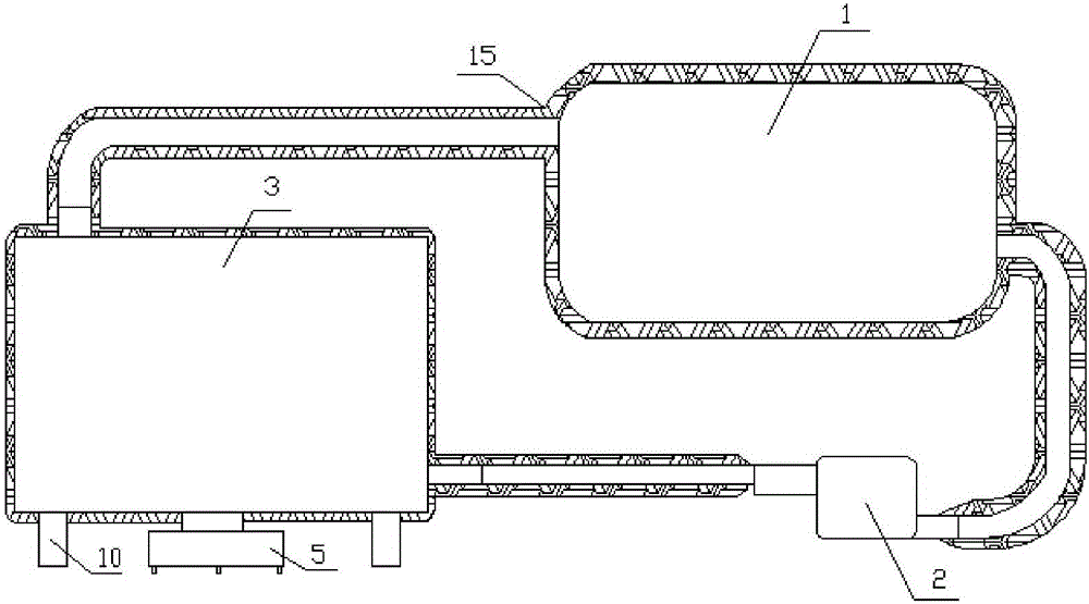 Device and method for promoting curing of fiberglass product