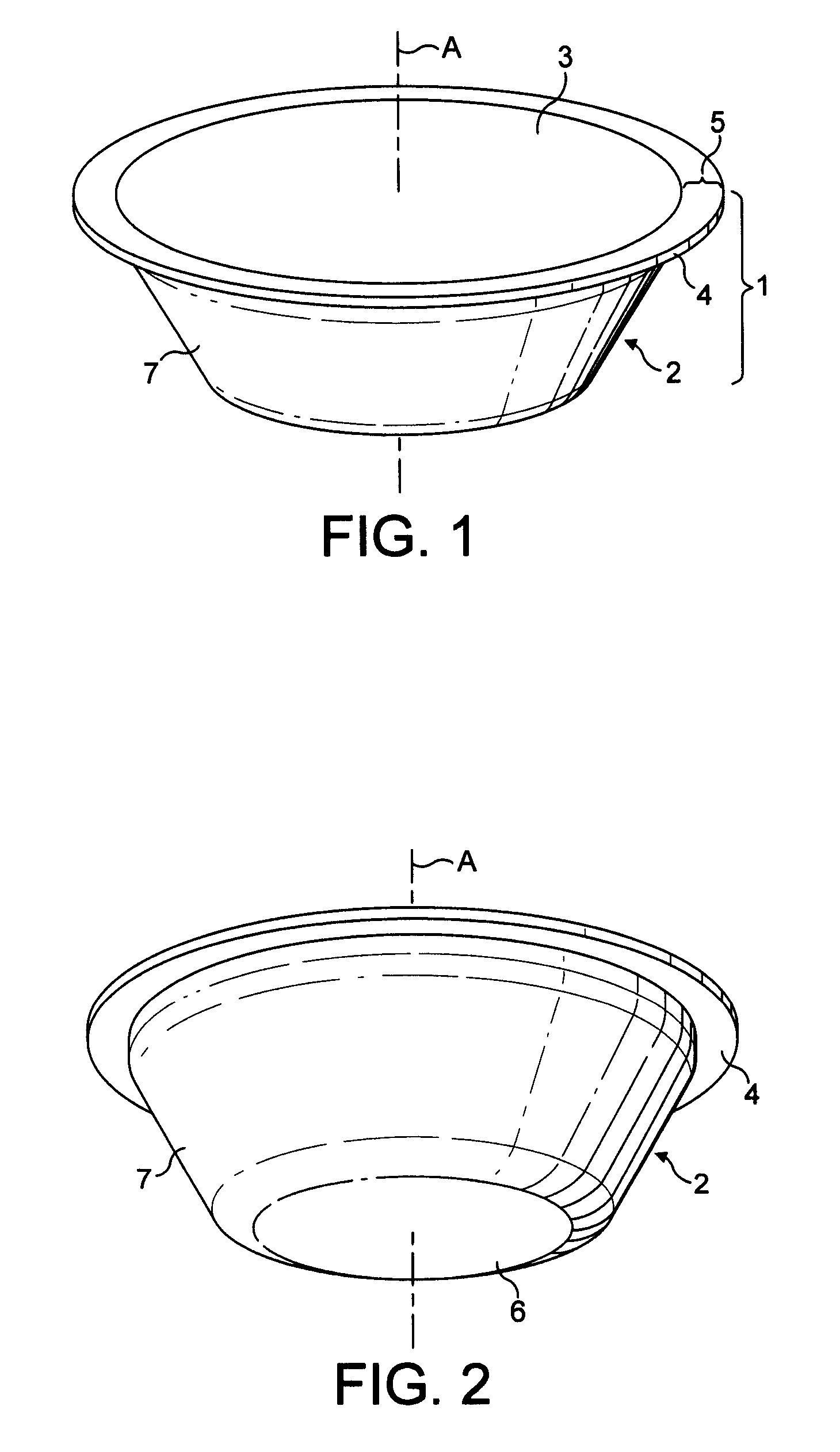Single-use capsule for preparing a food liquid by centrifugation