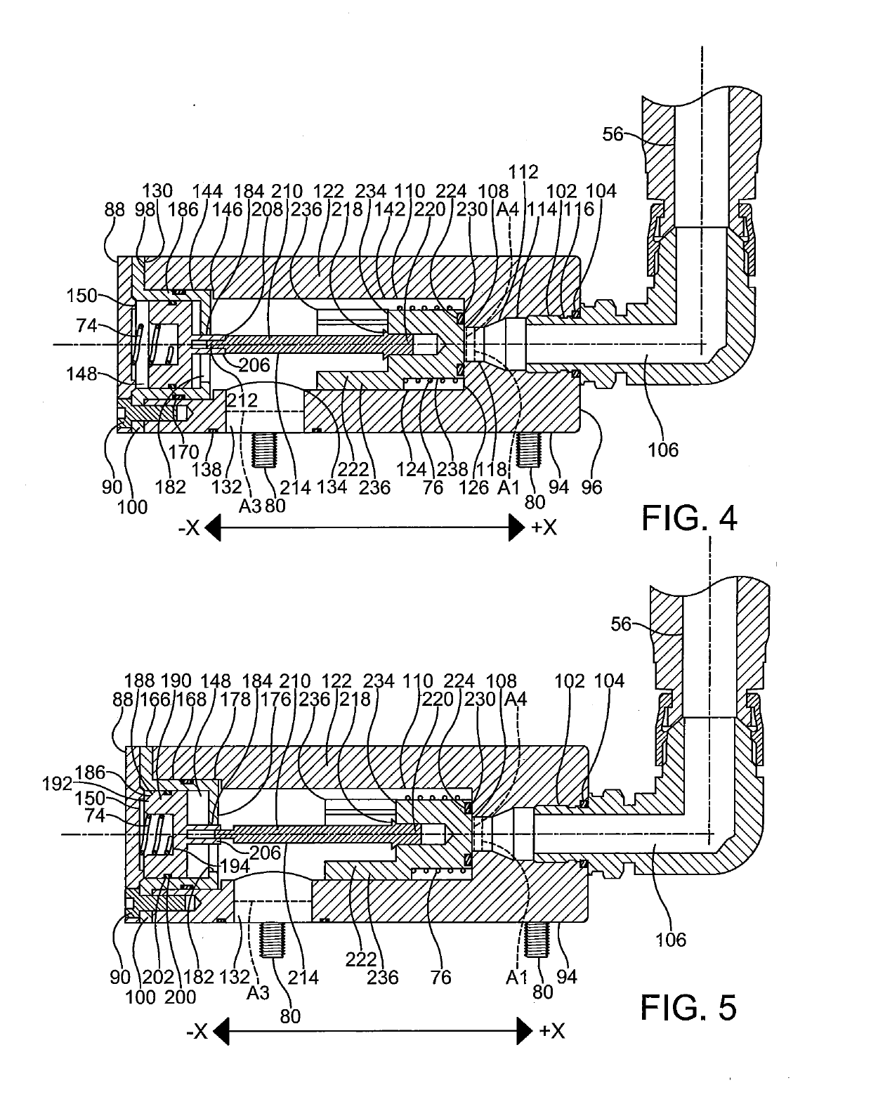 Valve assembly for a tire pressure management system