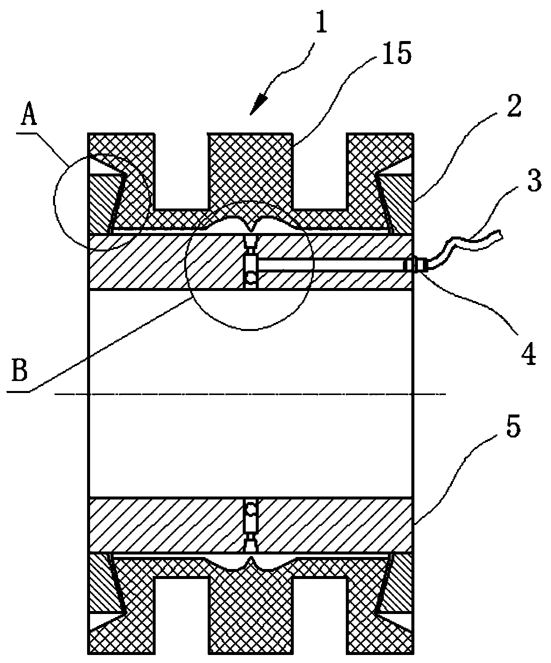 Air bearing capable of preventing light-load abrasion