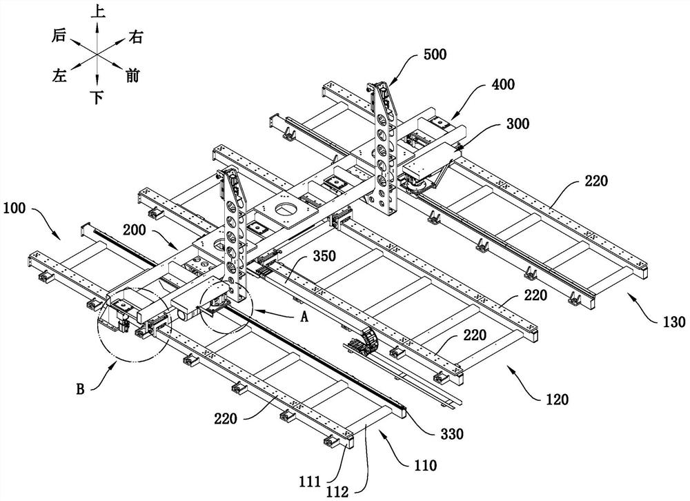 Linear conveying device