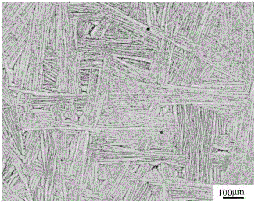 High-temperature titanium alloy rod with excellent comprehensive performance and preparation process thereof