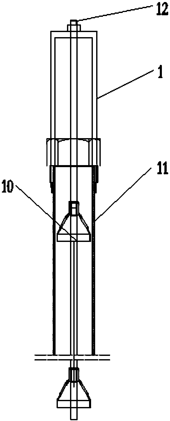 Novel double falling film melting crystallizer and substance separation process thereof