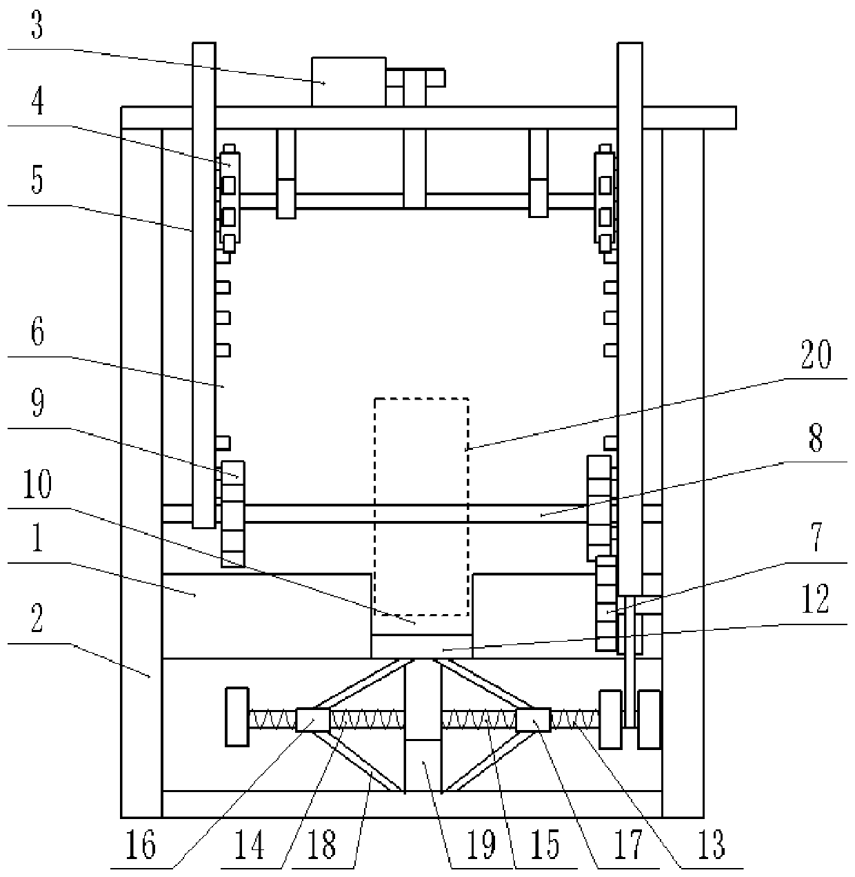 A wheel detection device