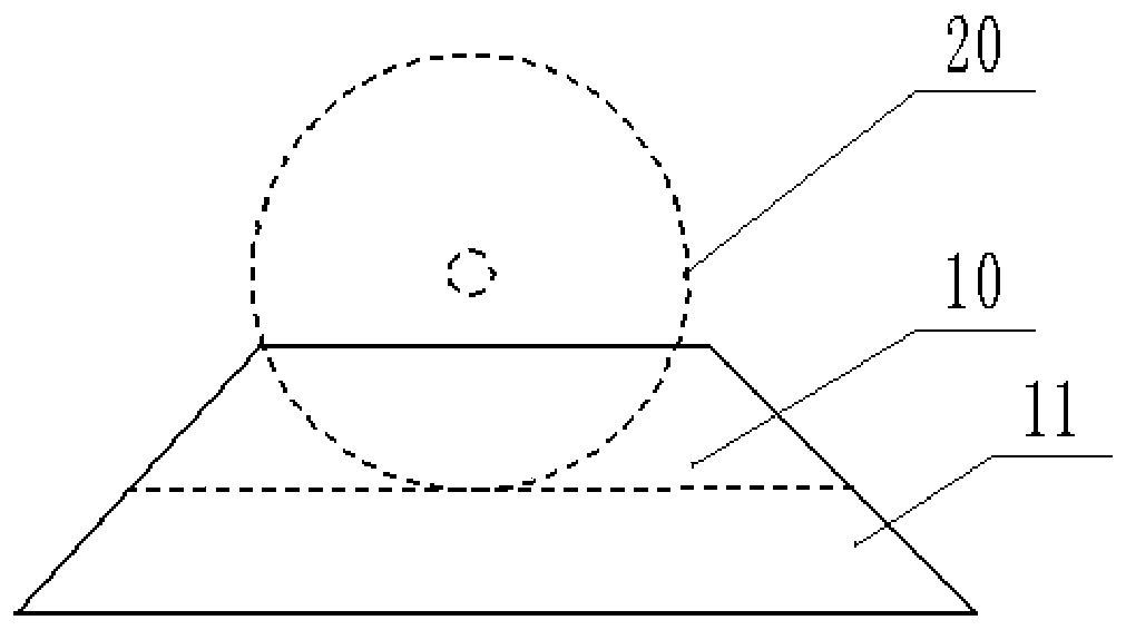 A wheel detection device