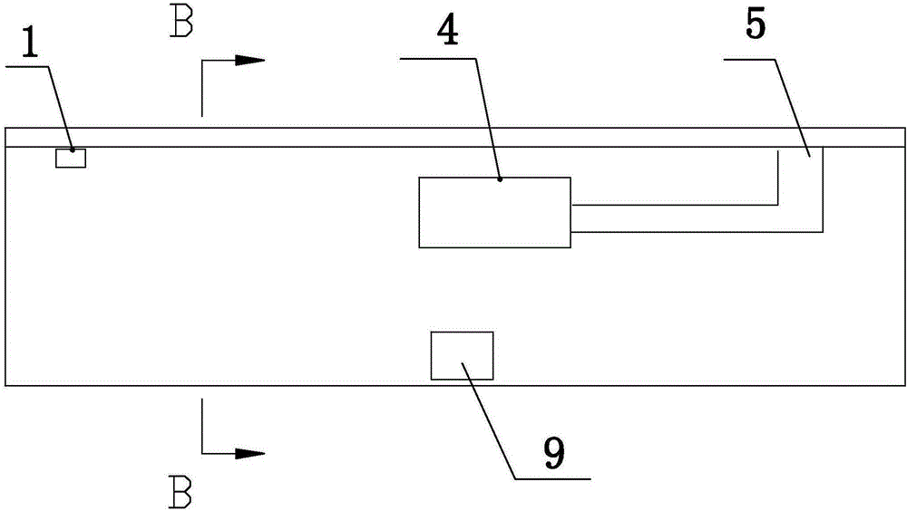 Air blowing convection air curtain