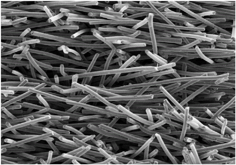 Method for preparing pitch-based carbon fiber self-bonding network material