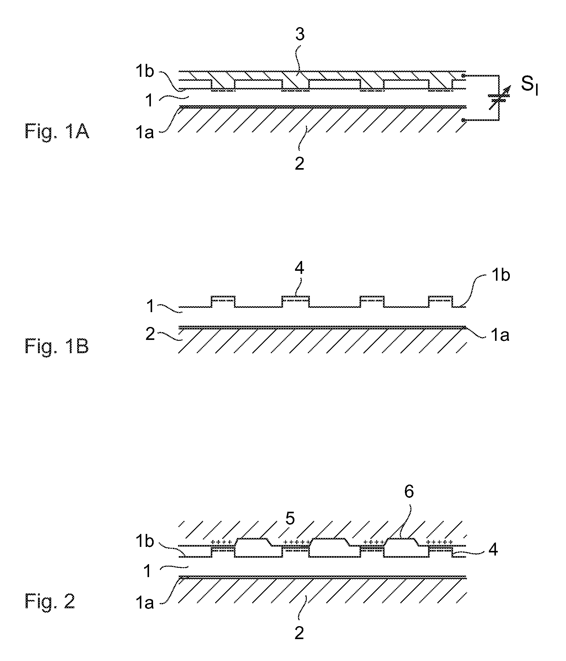 Device and method for patterning a surface of a polymer layer