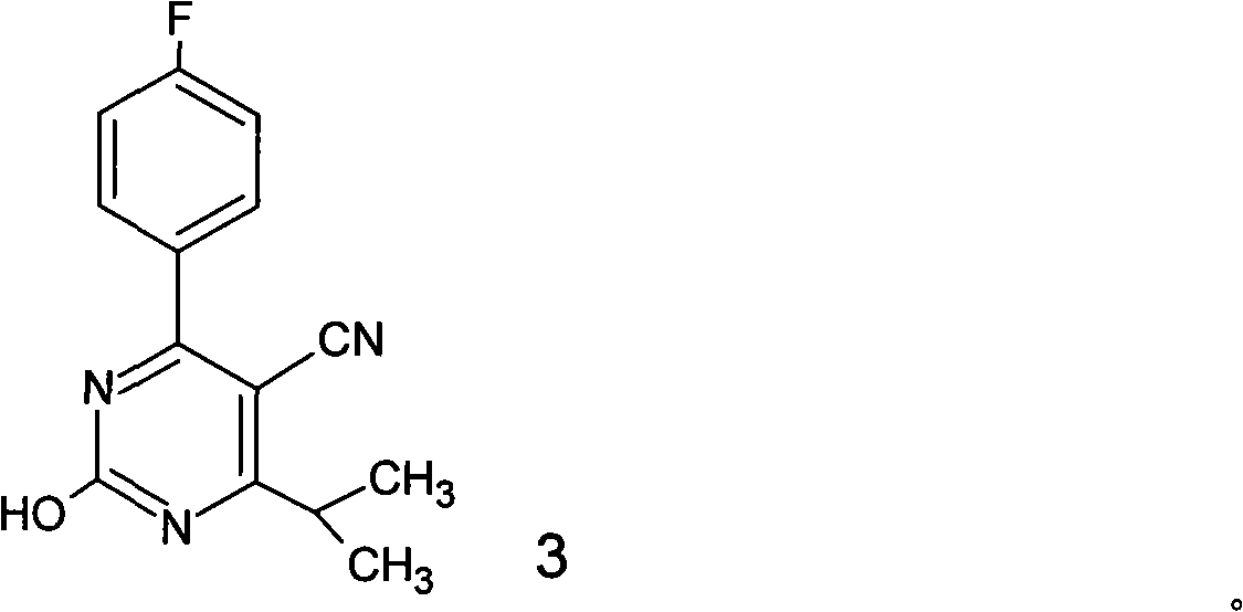 Preparation of 4-(4-fluorophenyl)-6-isopropyl-2-(N-methyl-N-methylsulfonyl amido) pyrimidine-5-formaldehyde